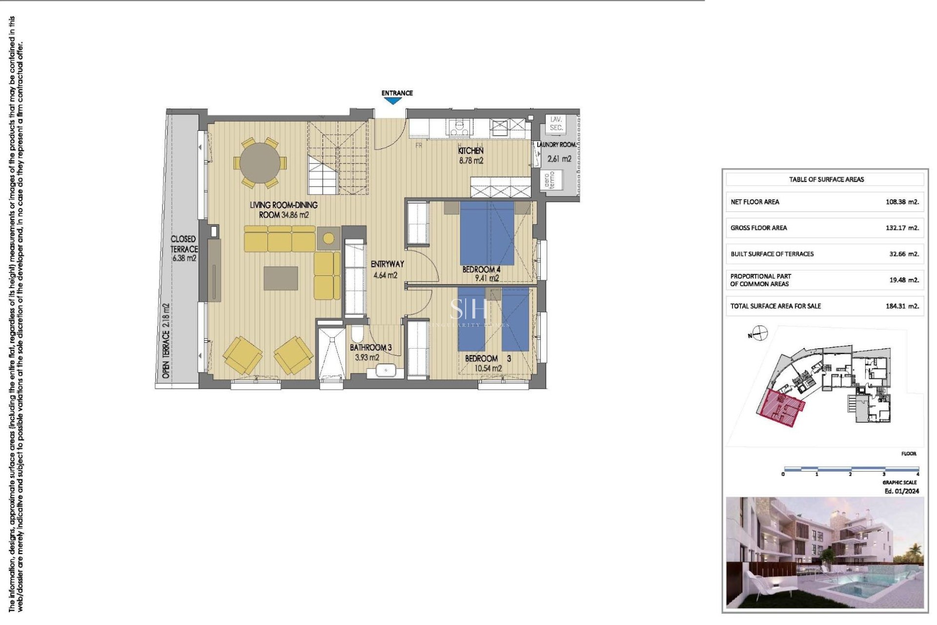 New Build - Apartment / flat - Jávea - Cala Blanca