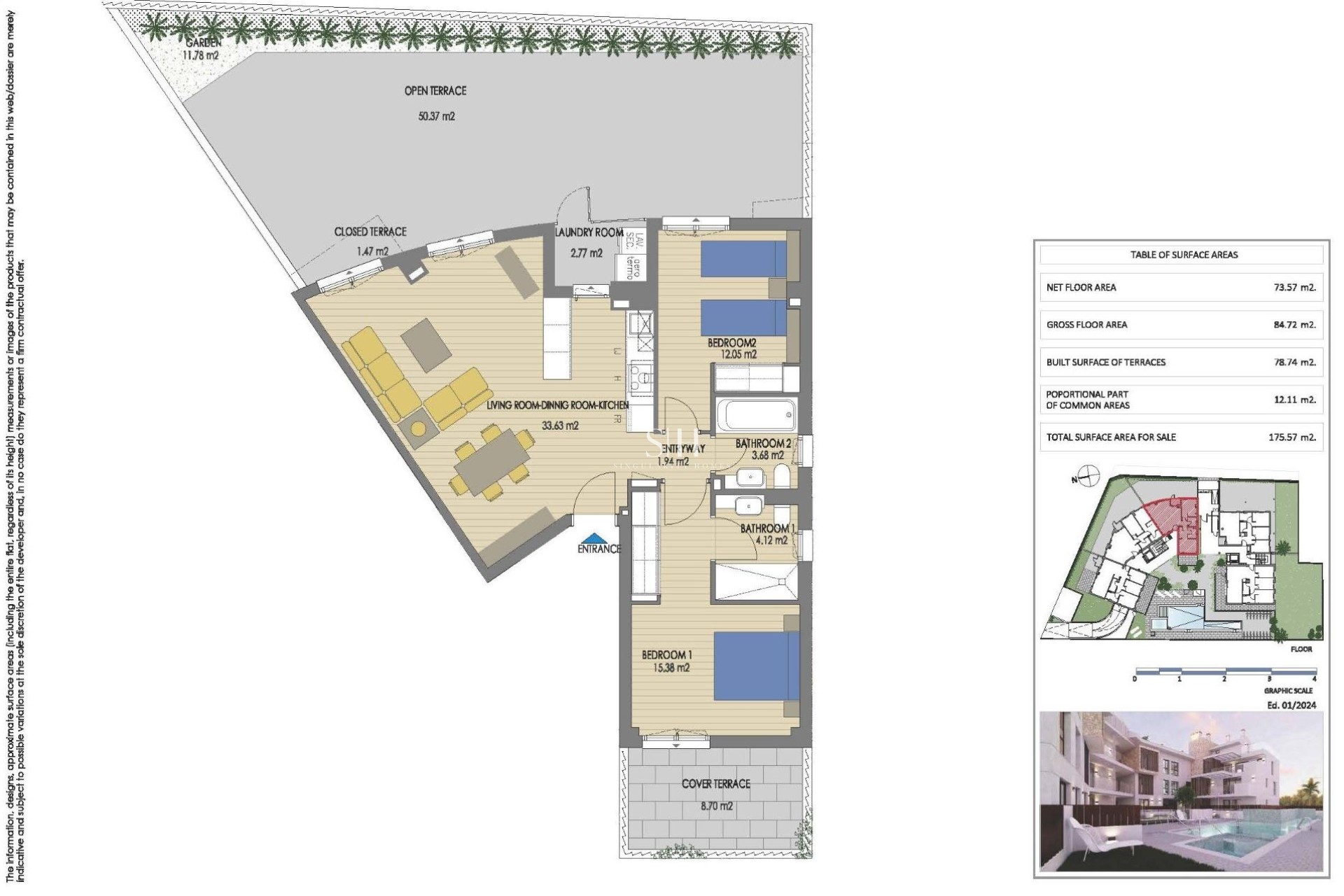New Build - Apartment / flat - Jávea - Cala Blanca