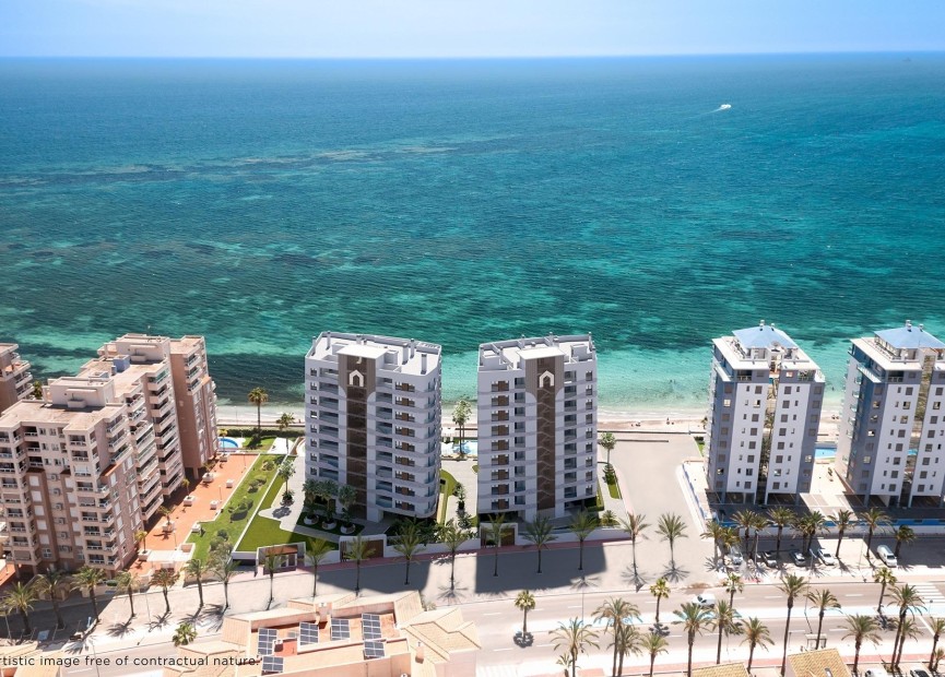 New Build - Apartment / flat - La Manga del Mar Menor - 1ª Linea Del Mar Mediterraneo