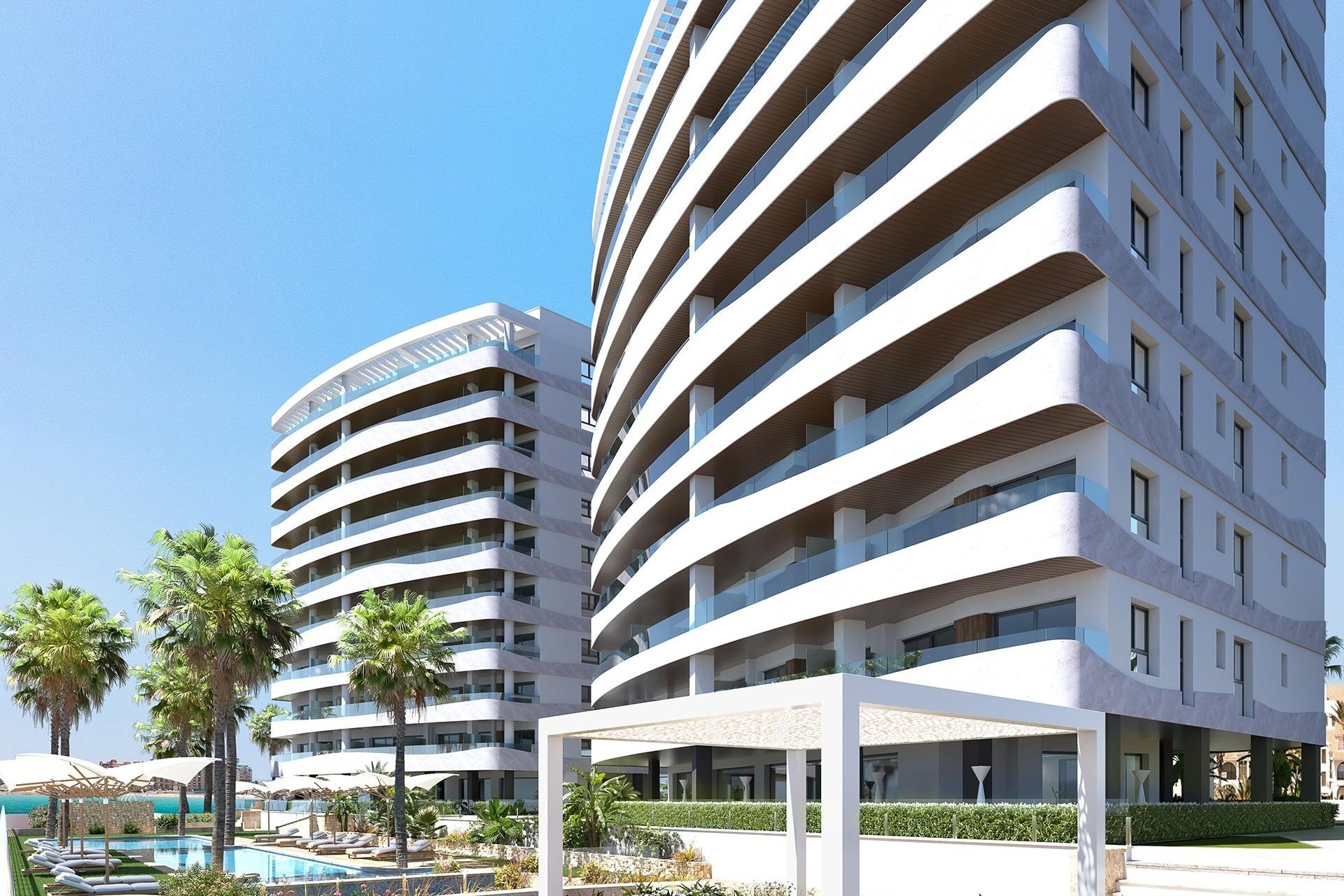 New Build - Apartment / flat - La Manga del Mar Menor - 1ª Linea Del Mar Mediterraneo