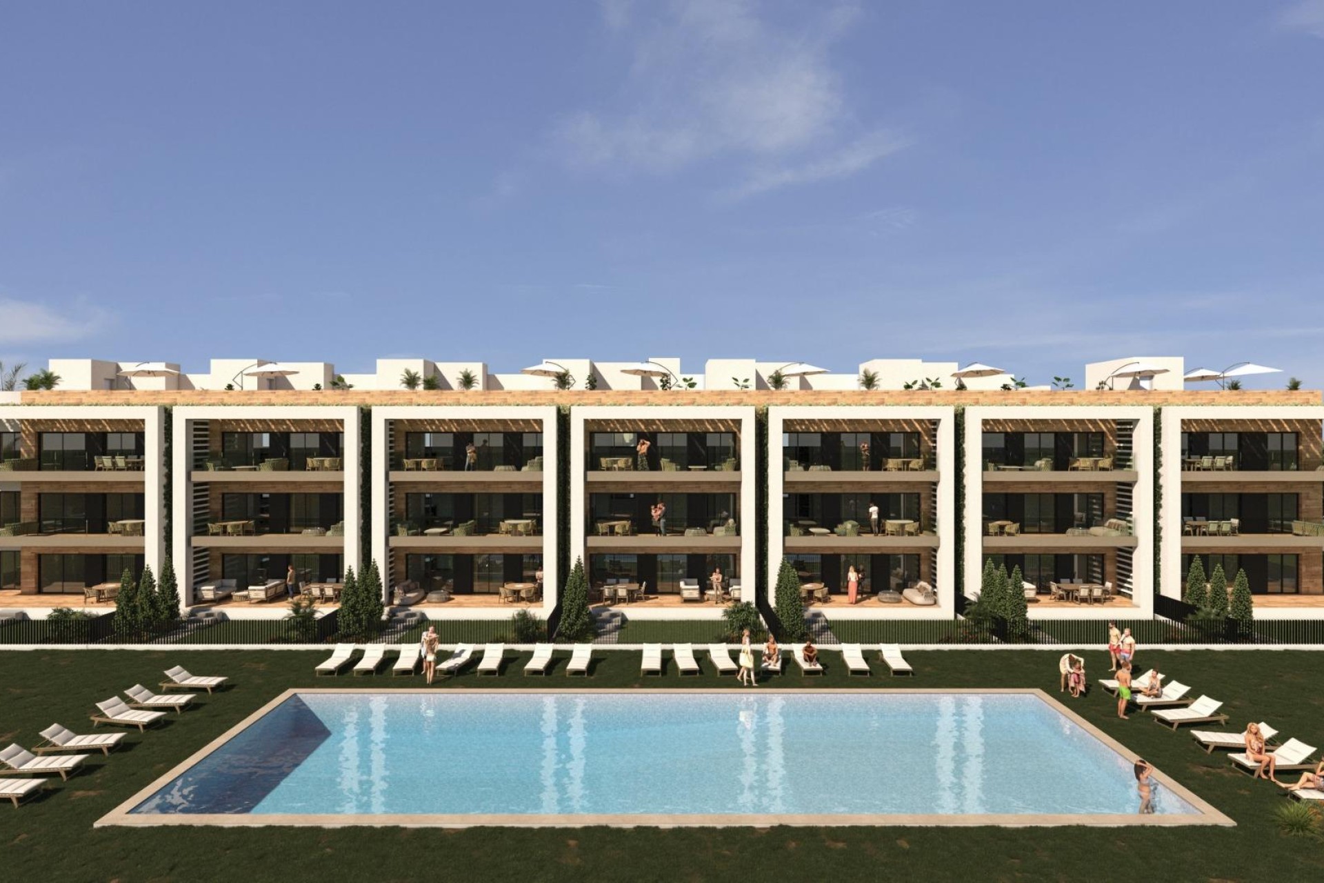 New Build - Apartment / flat - Los Alcázares - La Serena Golf