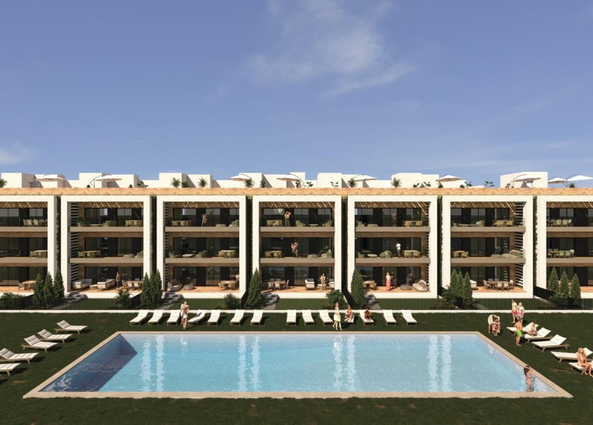 New Build - Apartment / flat - Los Alcázares - La Serena Golf