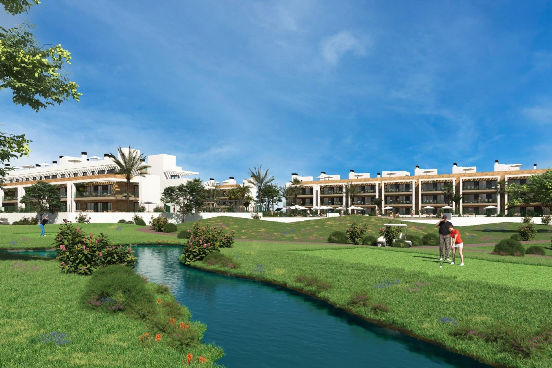 New Build - Apartment / flat - Los Alcázares - La Serena Golf