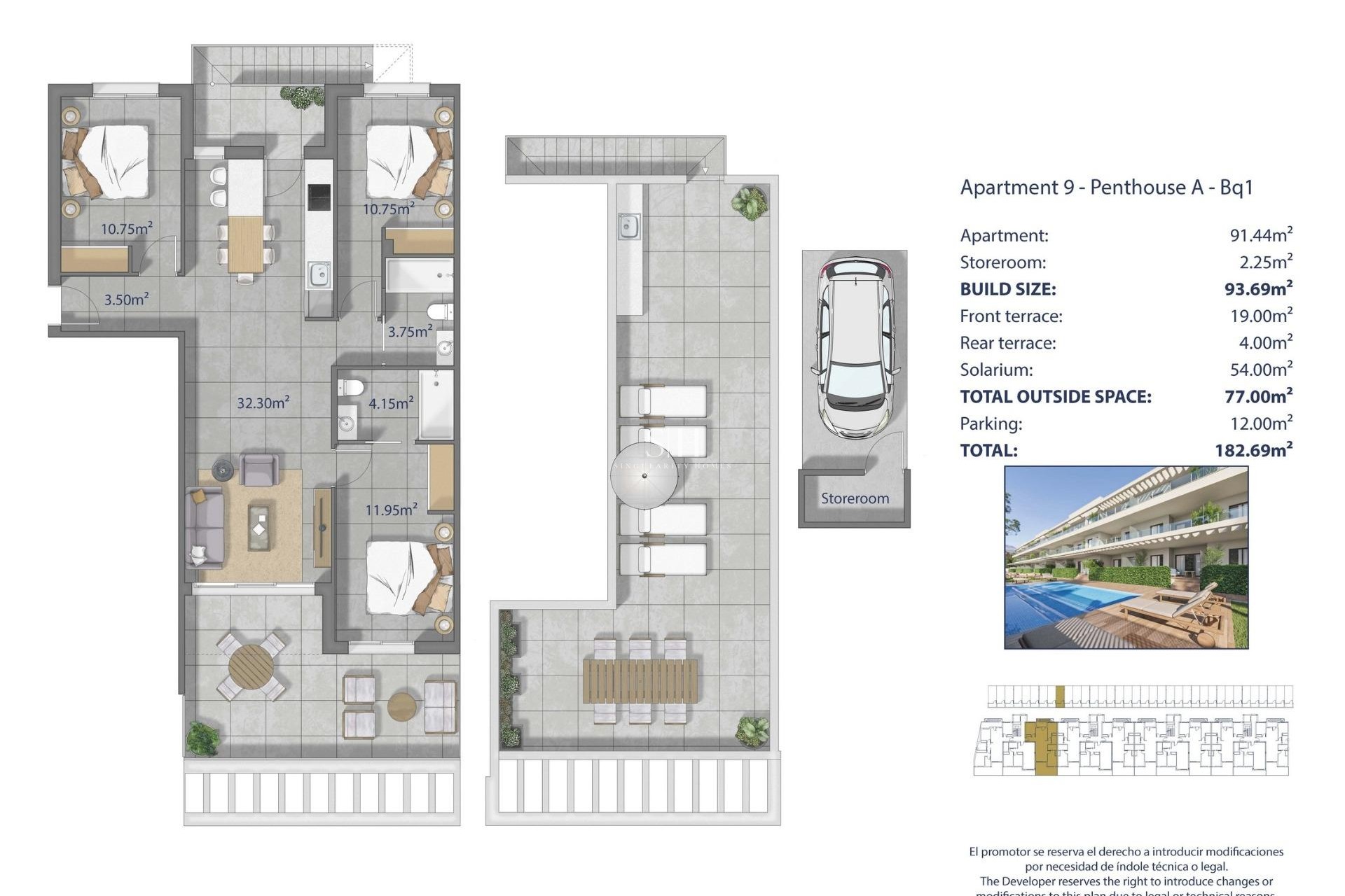 New Build - Apartment / flat - Los Alcázares - Los Narejos