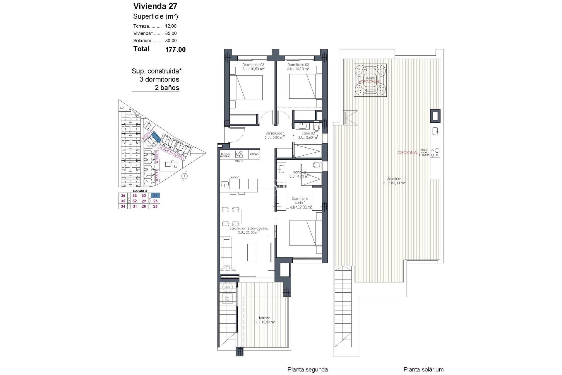 New Build - Apartment / flat - Los Alcázares - Serena Golf