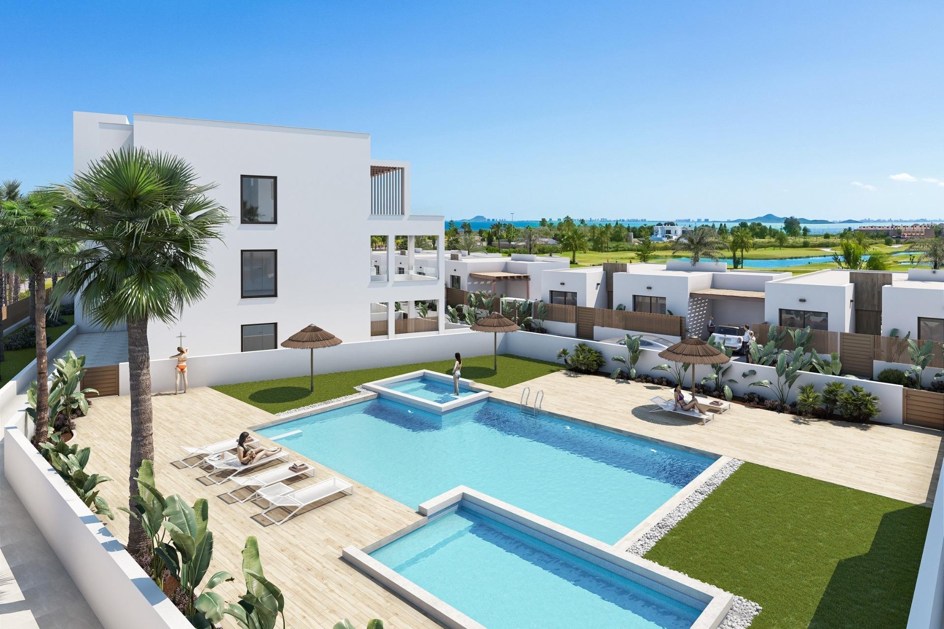 New Build - Apartment / flat - Los Alcázares - Serena Golf