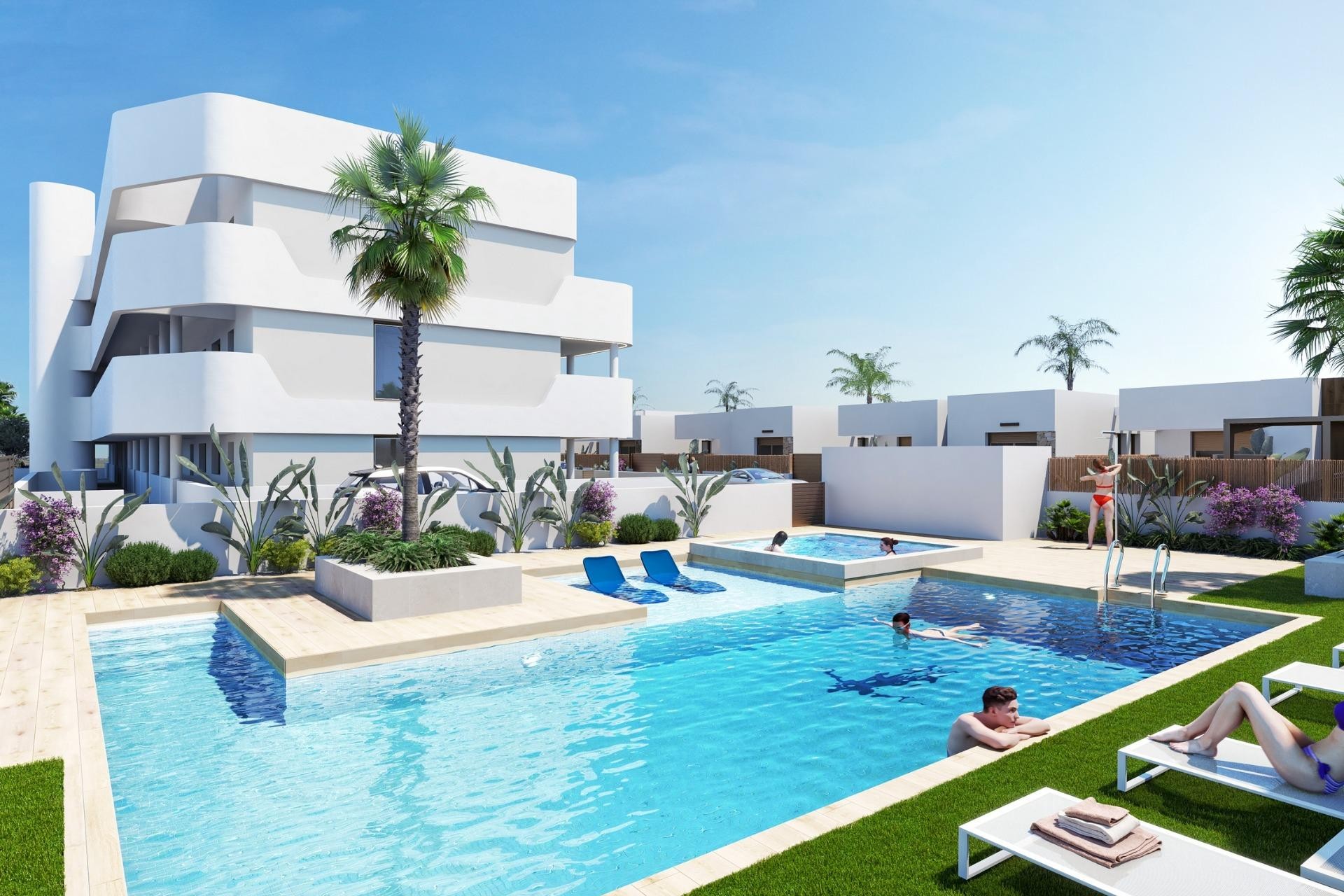 New Build - Apartment / flat - Los Alcázares - Serena Golf