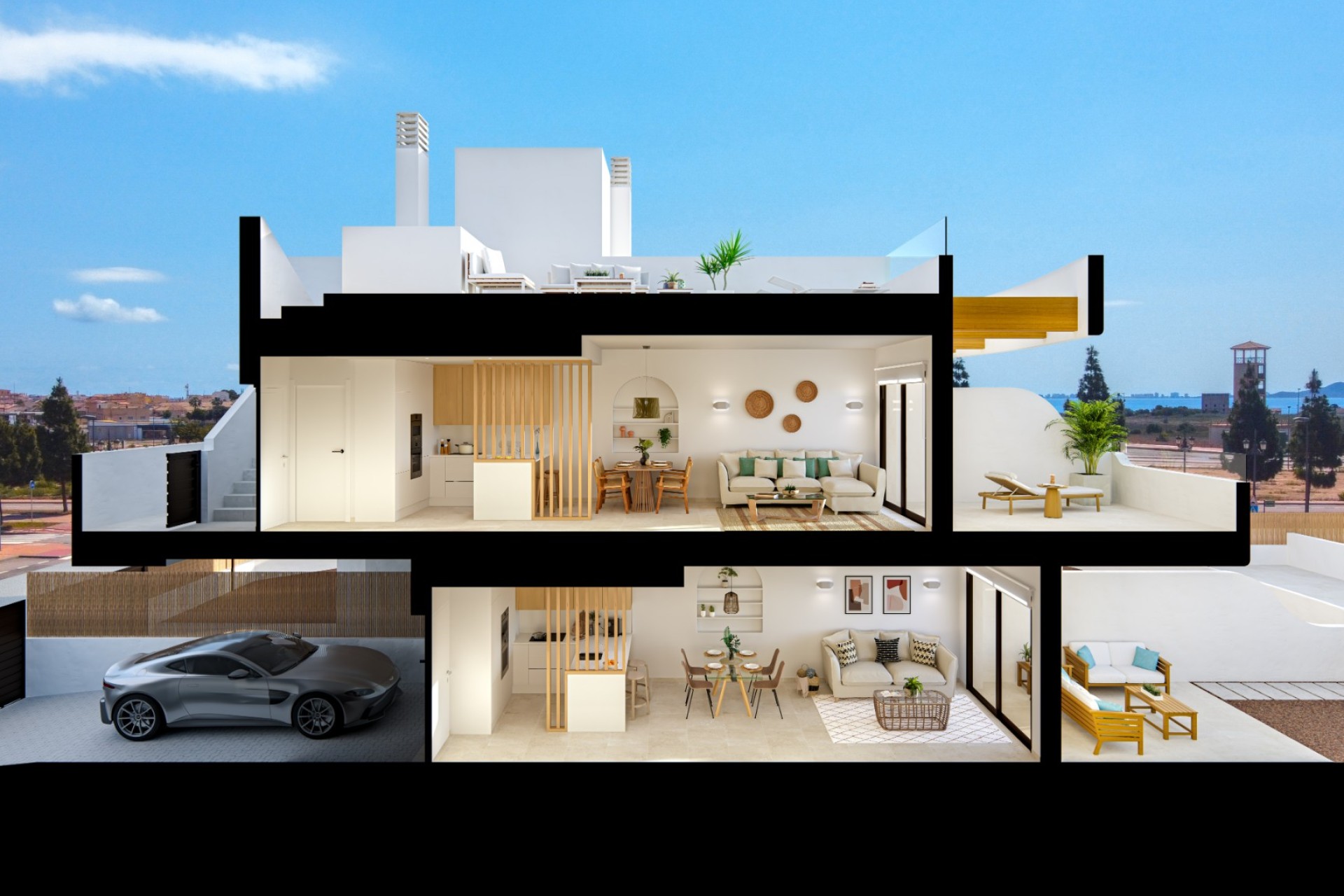 New Build - Apartment / flat - Los Alcázares - Torre del Rame