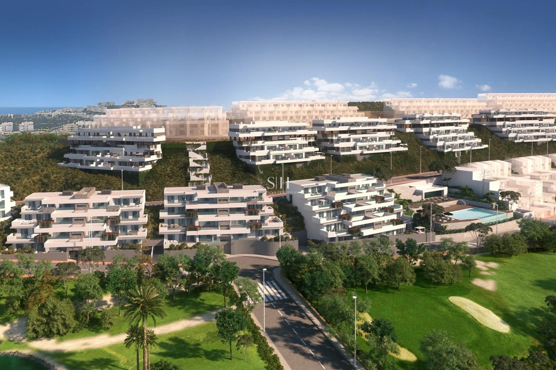 New Build - Apartment / flat - Mijas - La Noria Golf