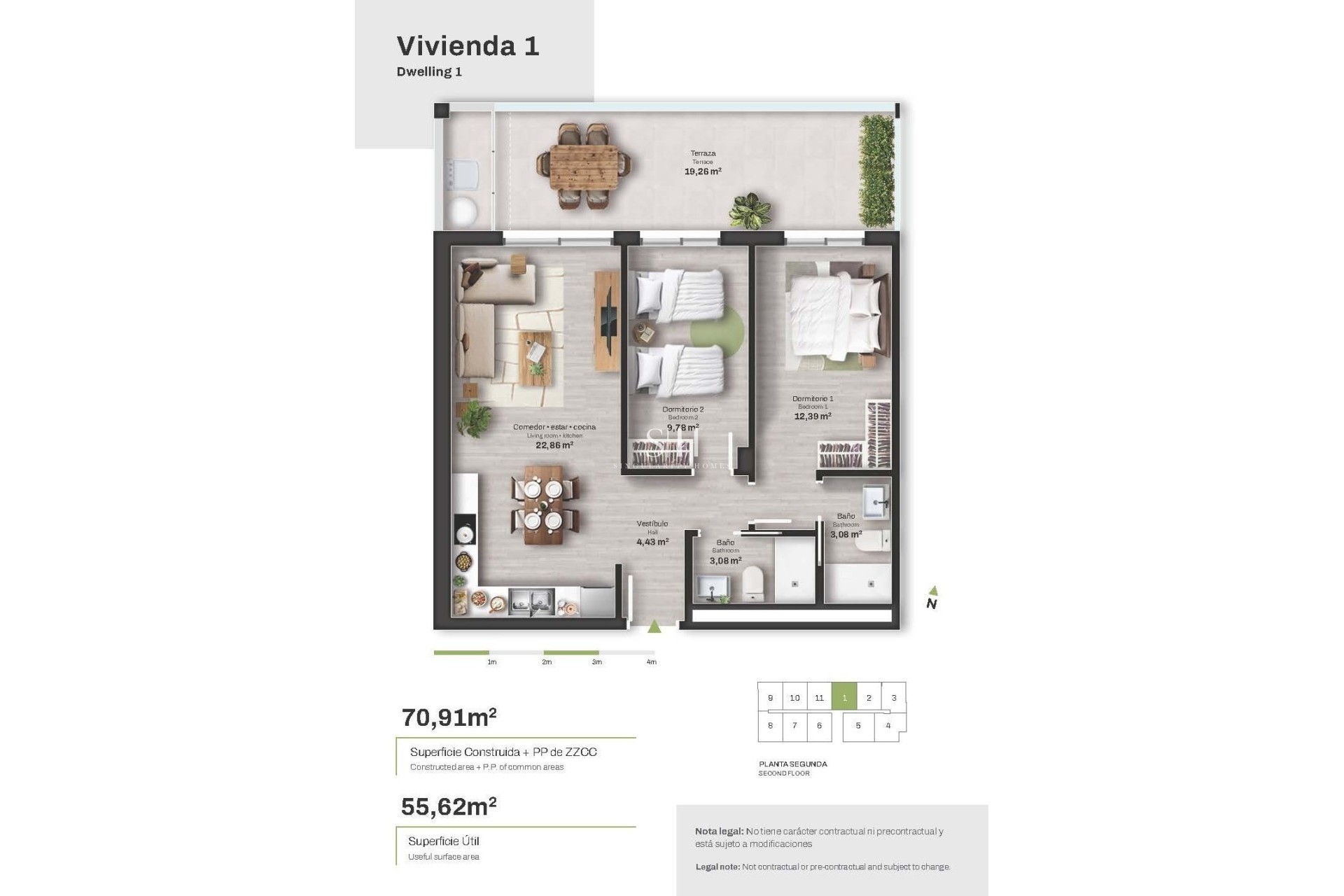 New Build - Apartment / flat - Mojacar - Descargador