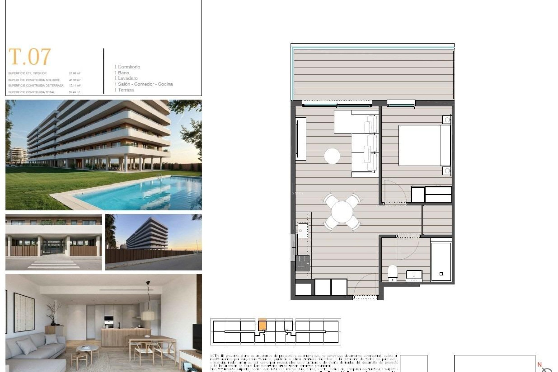 New Build - Apartment / flat - Moncofa - Playa de Moncofa