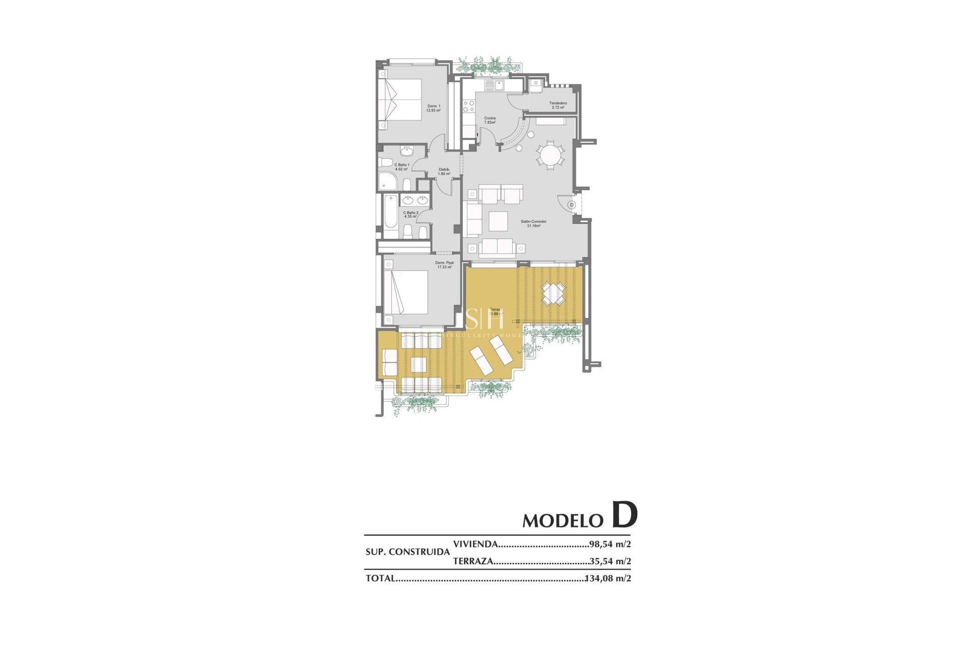 New Build - Apartment / flat - Orihuela Costa - Lomas de Campoamor