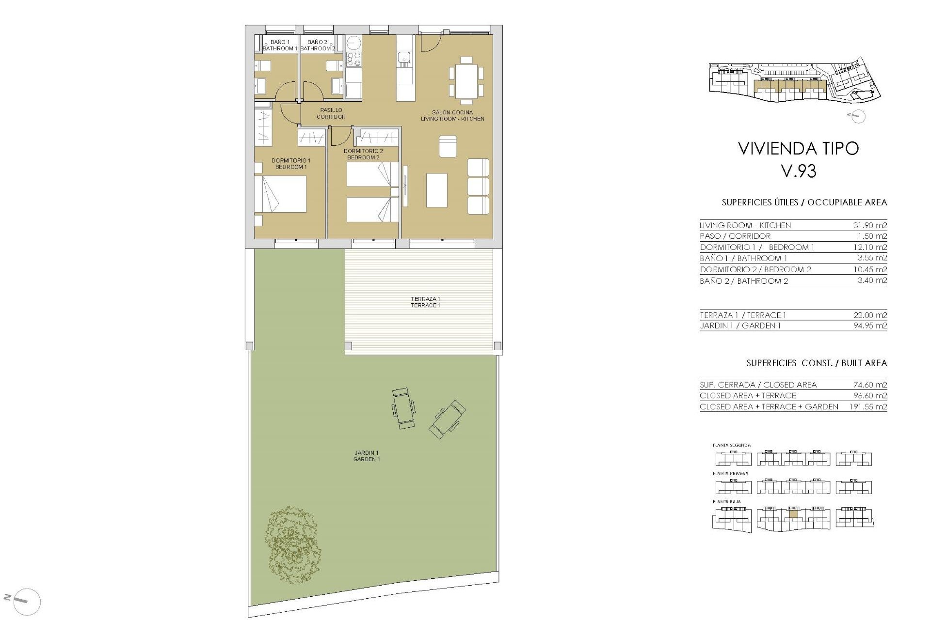 New Build - Apartment / flat - Pilar de la Horadada - Lo Romero Golf