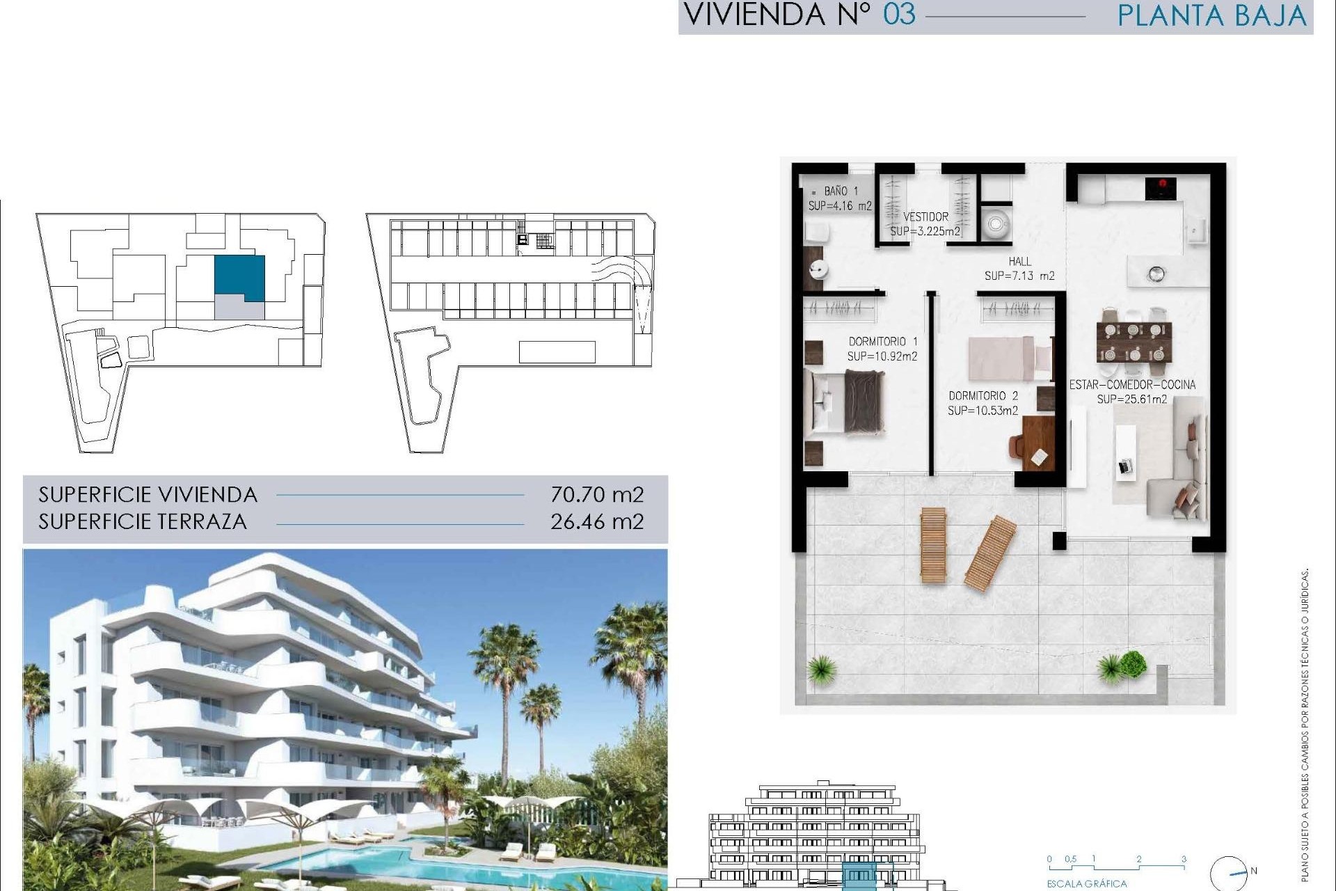 New Build - Apartment / flat - Pilar de la Horadada - Mil Palmeras
