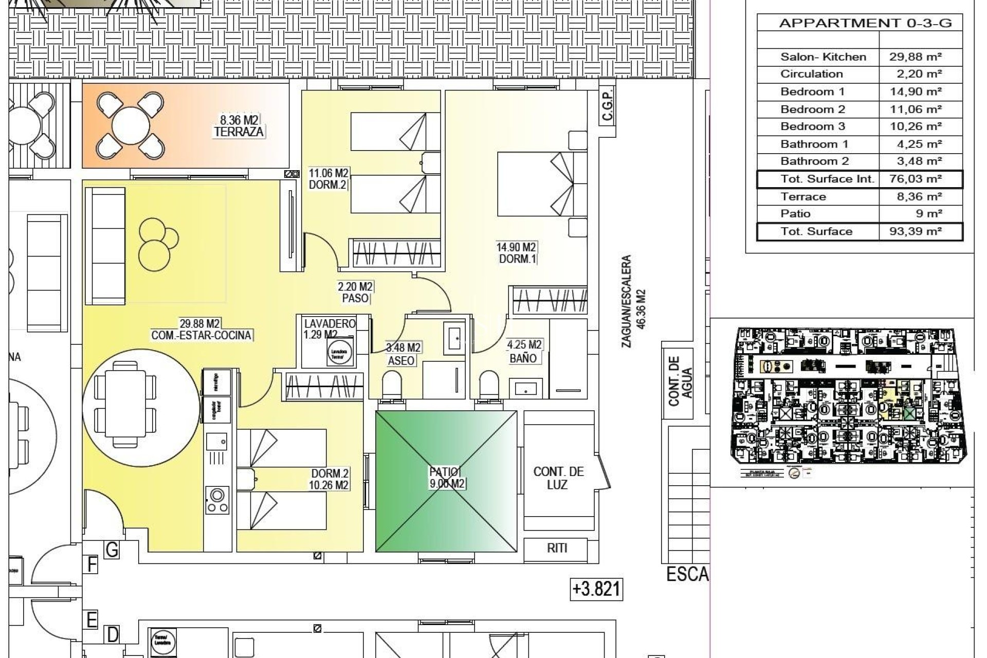 New Build - Apartment / flat - San Miguel de Salinas - Pueblo