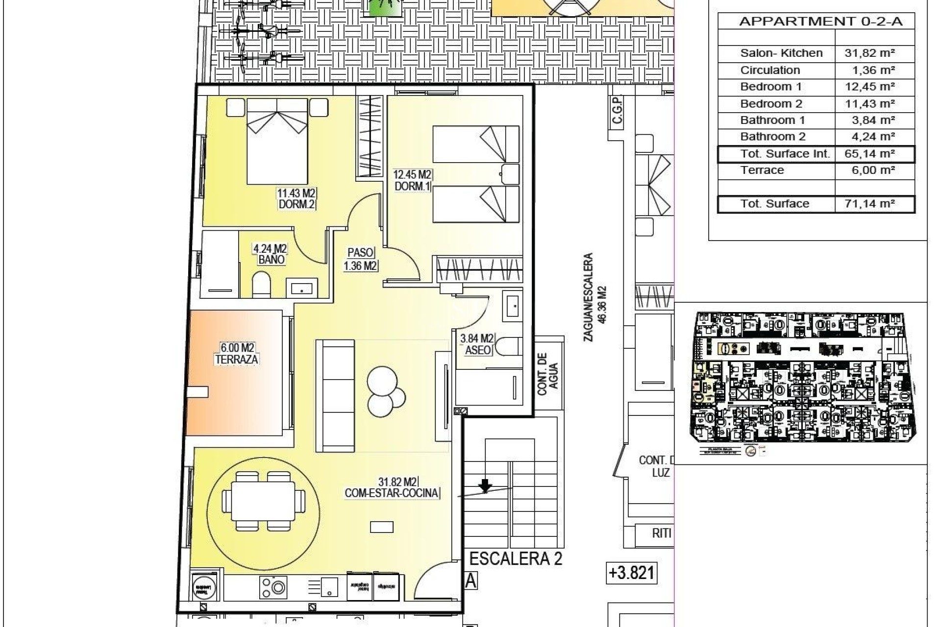 New Build - Apartment / flat - San Miguel de Salinas - Pueblo