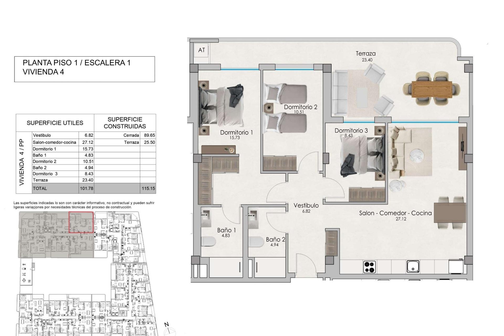 New Build - Apartment / flat - Santa Pola - Estacion de autobuses