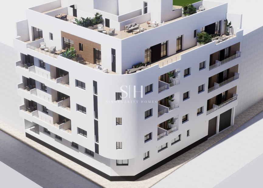 New Build - Apartment / flat - Torrevieja - pueblo