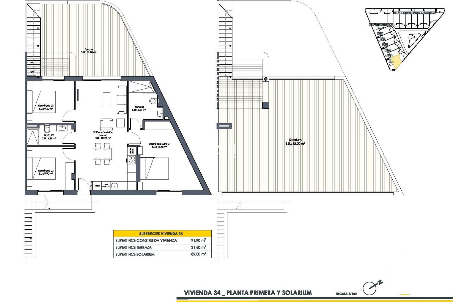 New Build - Bungalow - San Fulgencio - Pueblo