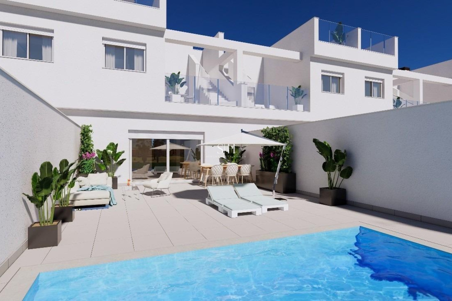 New Build - House - Los Alcázares - Serena Golf