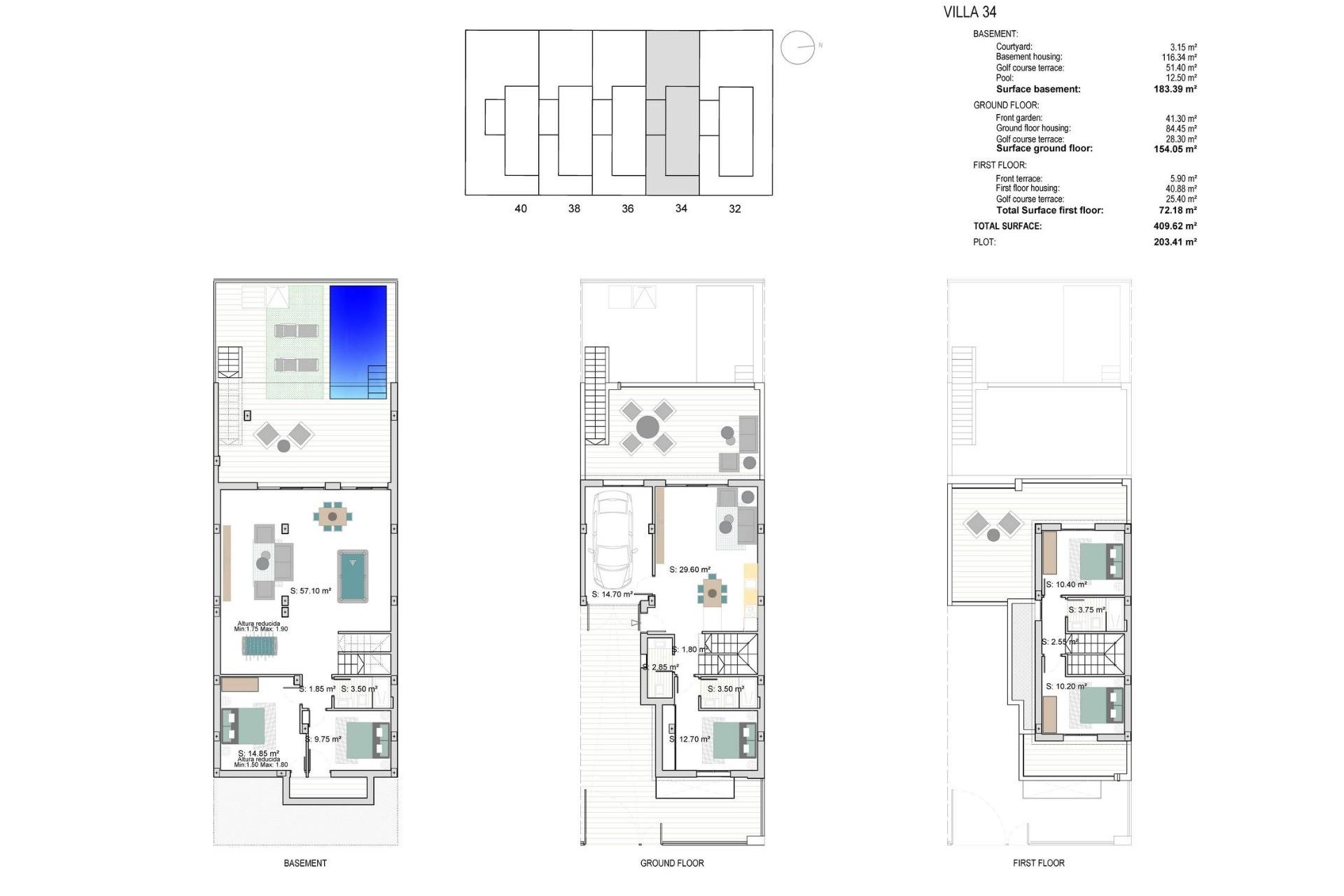 New Build - House - Los Alcázares - Serena Golf