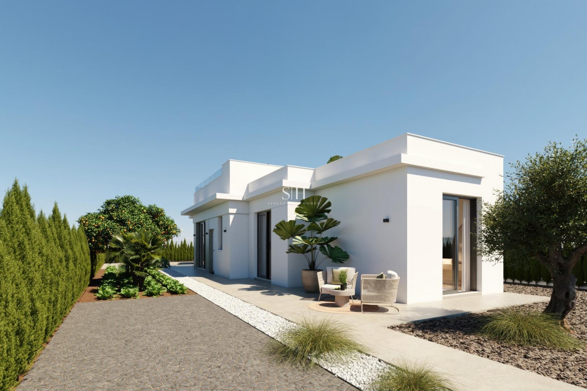 New Build - Villa - Fuente Álamo - Hacienda Del Álamo Golf