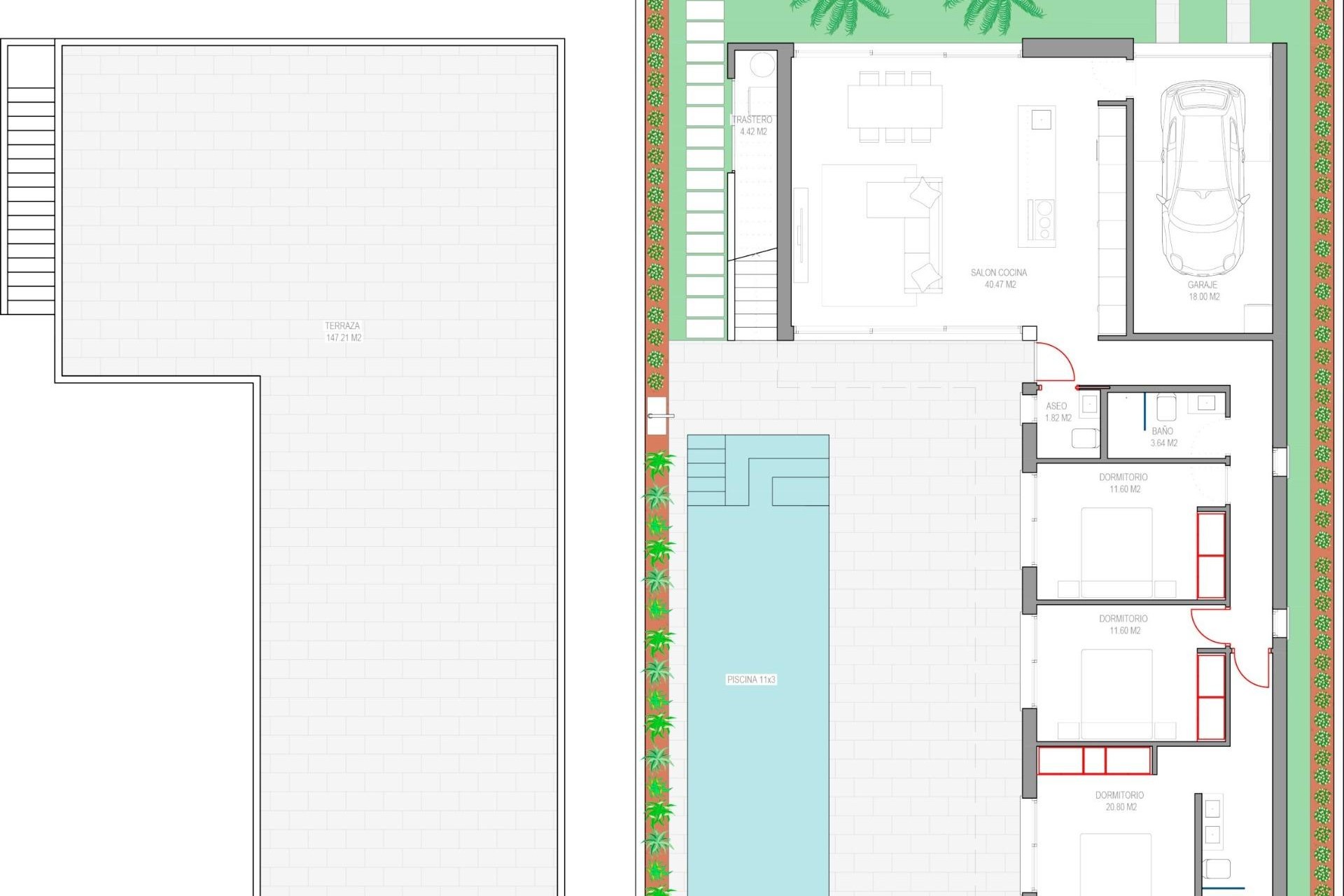 New Build - Villa - Los Alcázares - Serena Golf