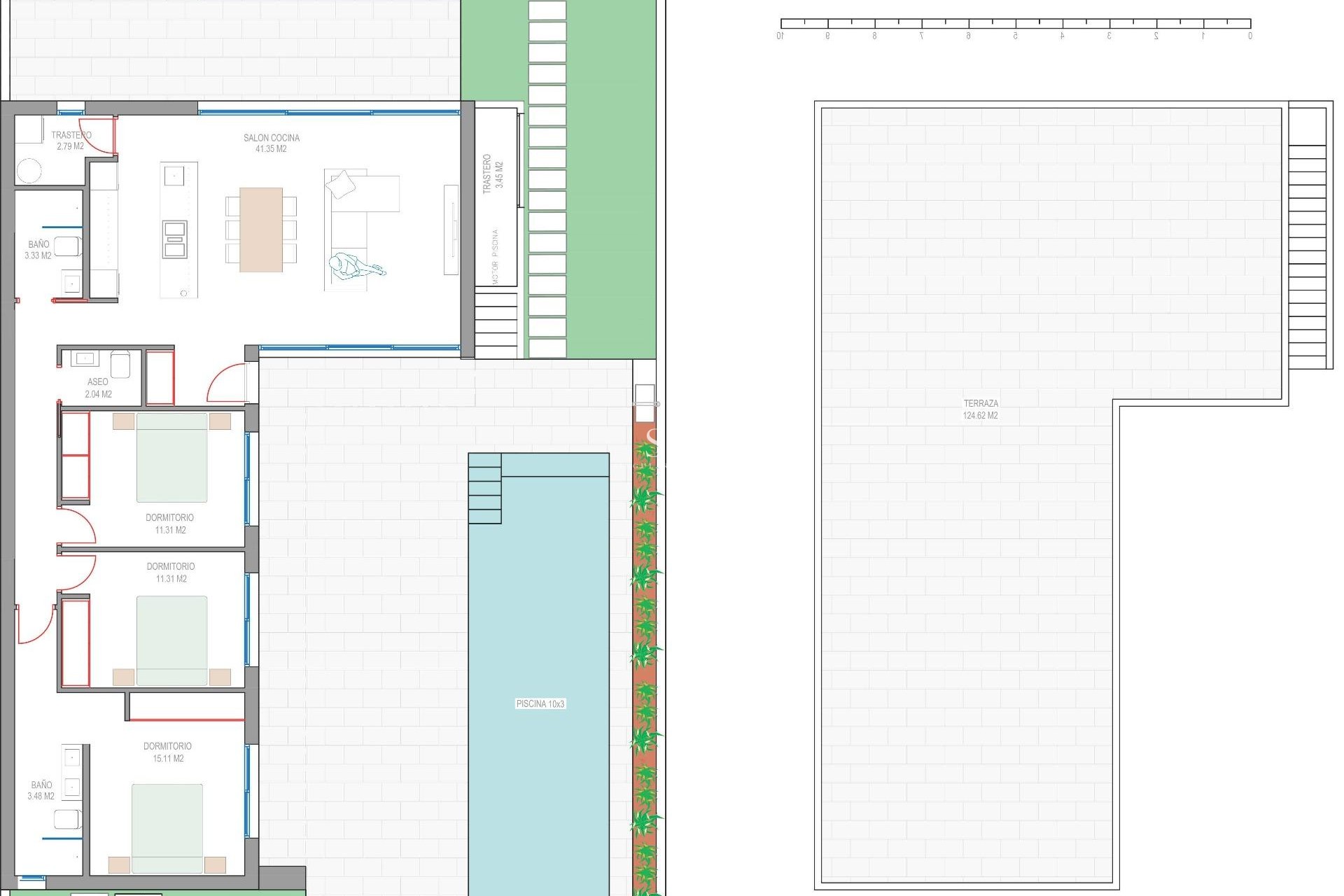 New Build - Villa - Los Alcázares - Serena Golf