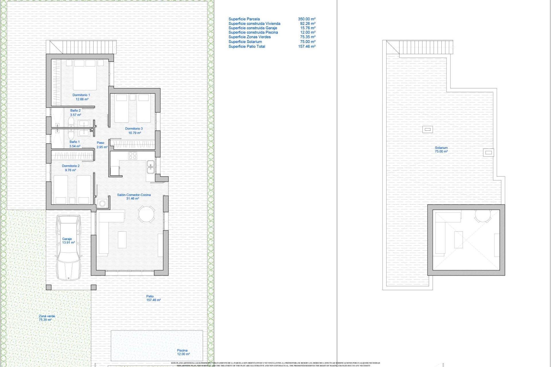 New Build - Villa - Los Alcázares - Serena Golf