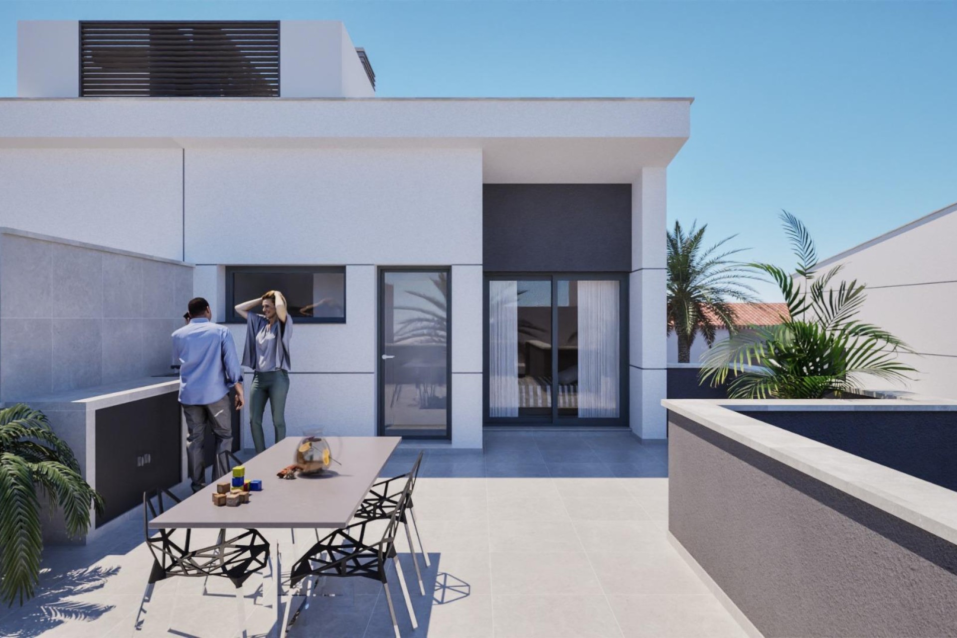 New Build - Villa - Los Nietos - Centro