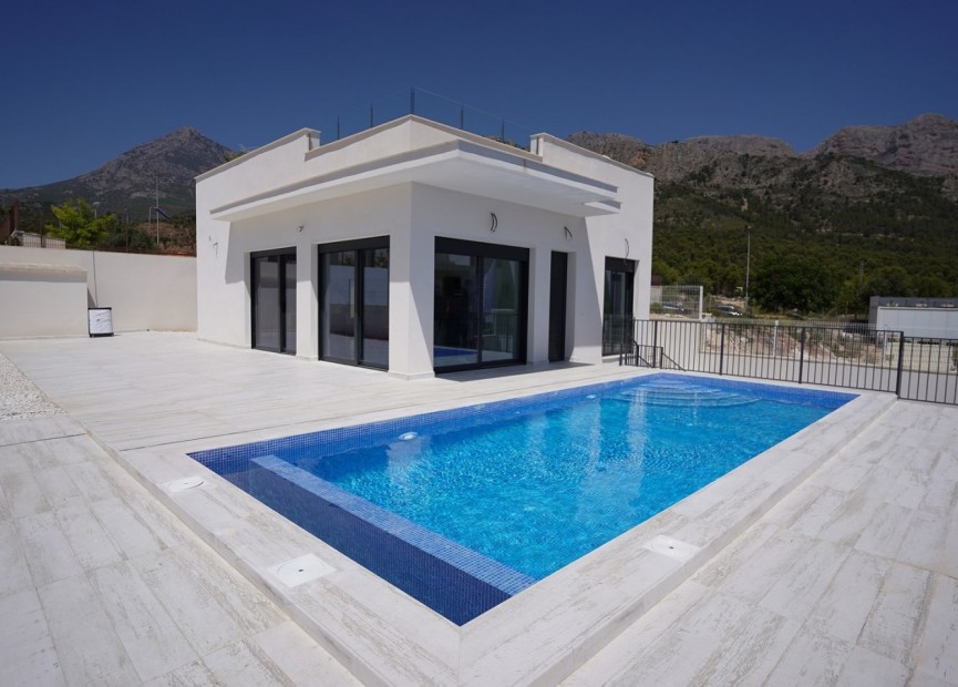 New Build - Villa - Polop - Alberca