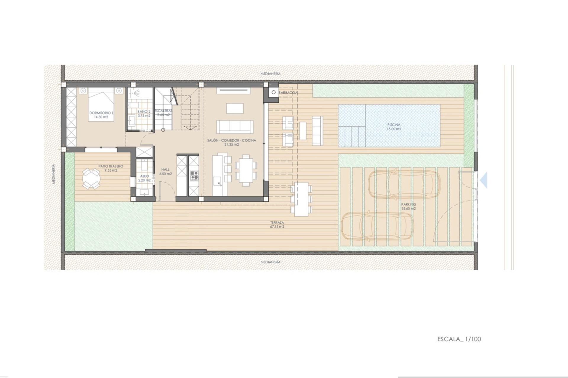 New Build - Villa - San Juan de los Terreros - Las Mimosas