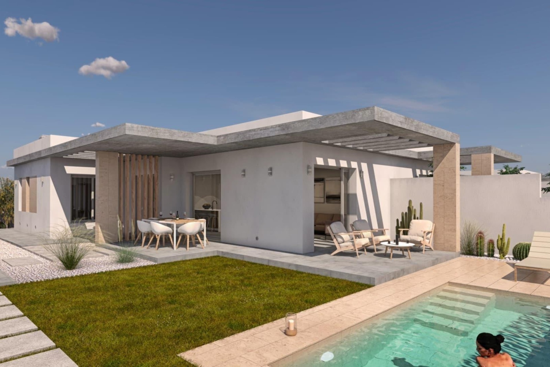 New Build - Villa - Santiago de la Ribera - San Blas