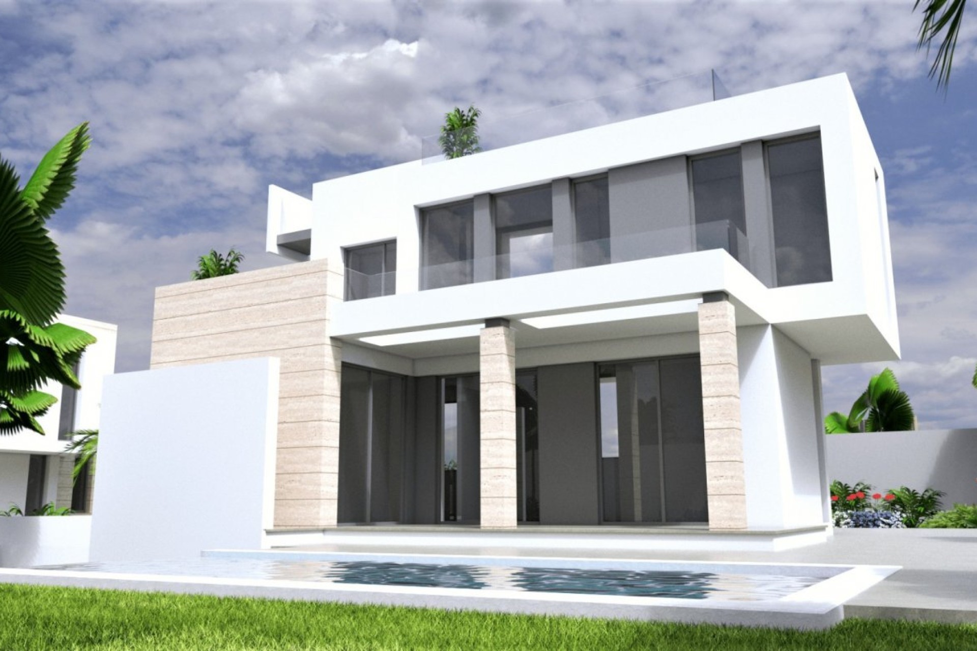 New Build - Villa - Torrevieja - Aguas nuevas 1