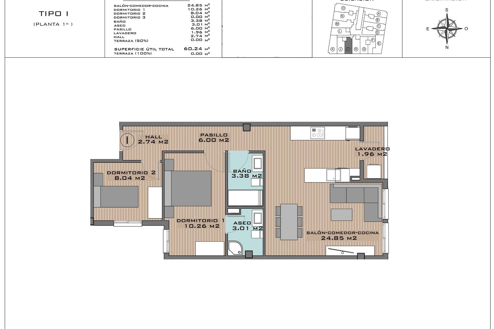 Nieuwbouw Woningen - Appartement / flat - Algorfa - Pueblo