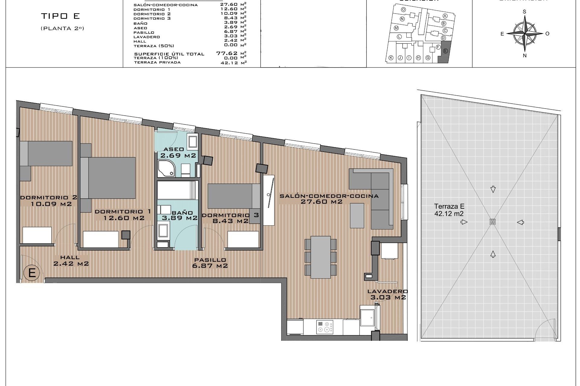 Nieuwbouw Woningen - Appartement / flat - Algorfa - Pueblo