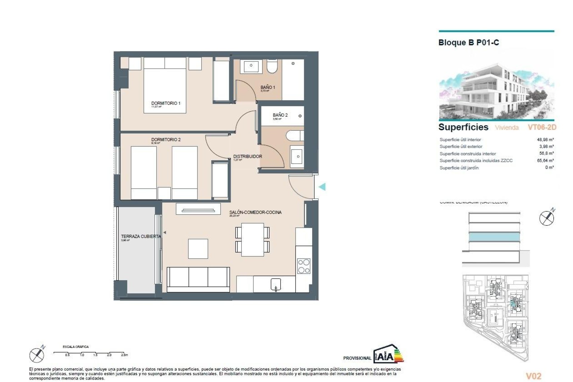 Nieuwbouw Woningen - Appartement / flat - Benicassim - Almadraba