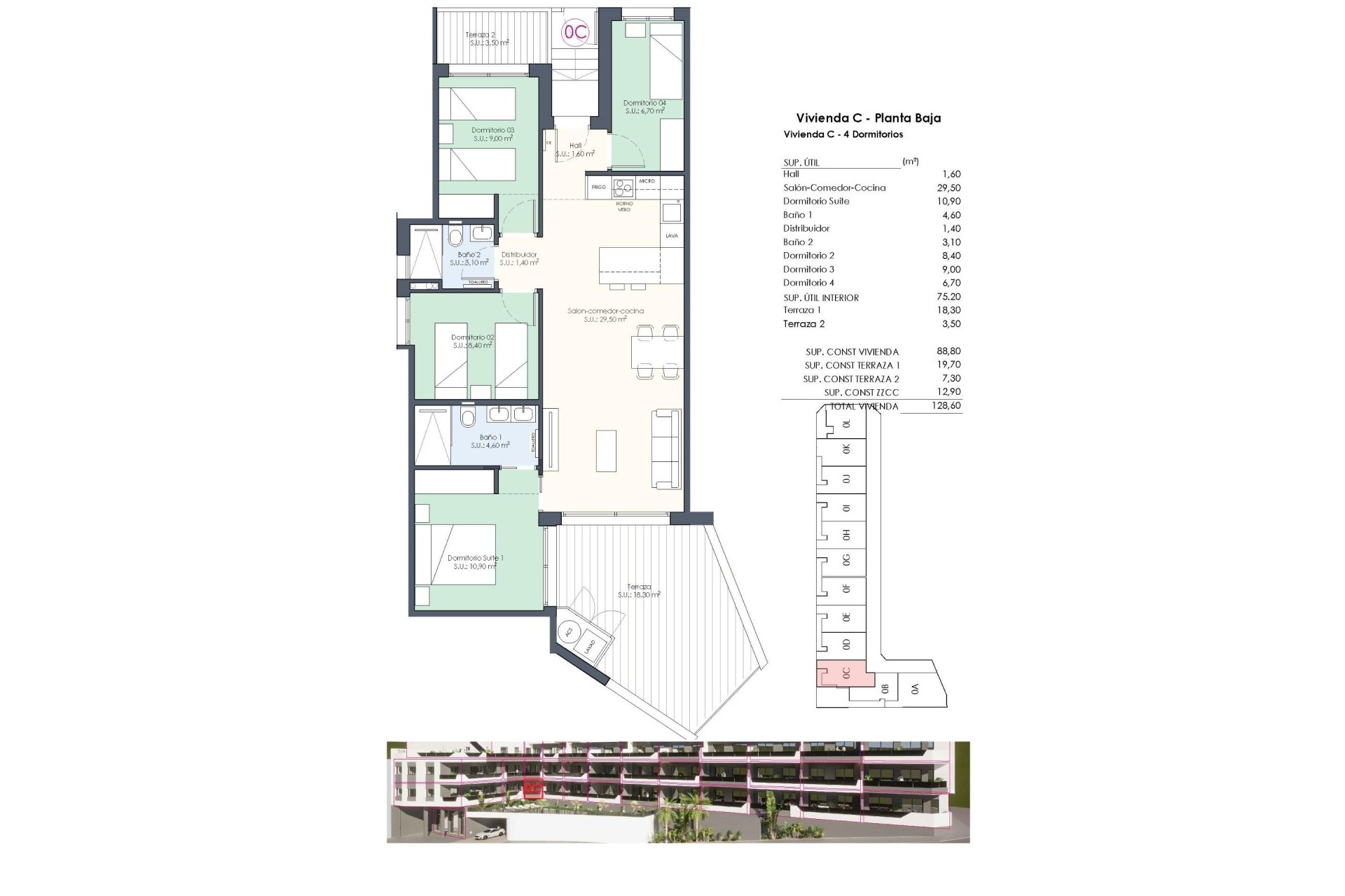 Nieuwbouw Woningen - Appartement / flat - Benijofar - Pueblo