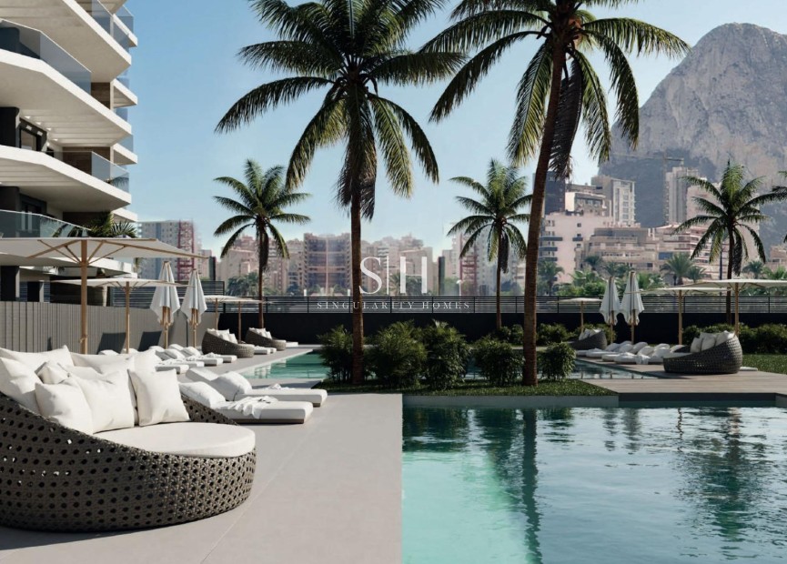 Nieuwbouw Woningen - Appartement / flat - Calpe - Playa Cantal Roig