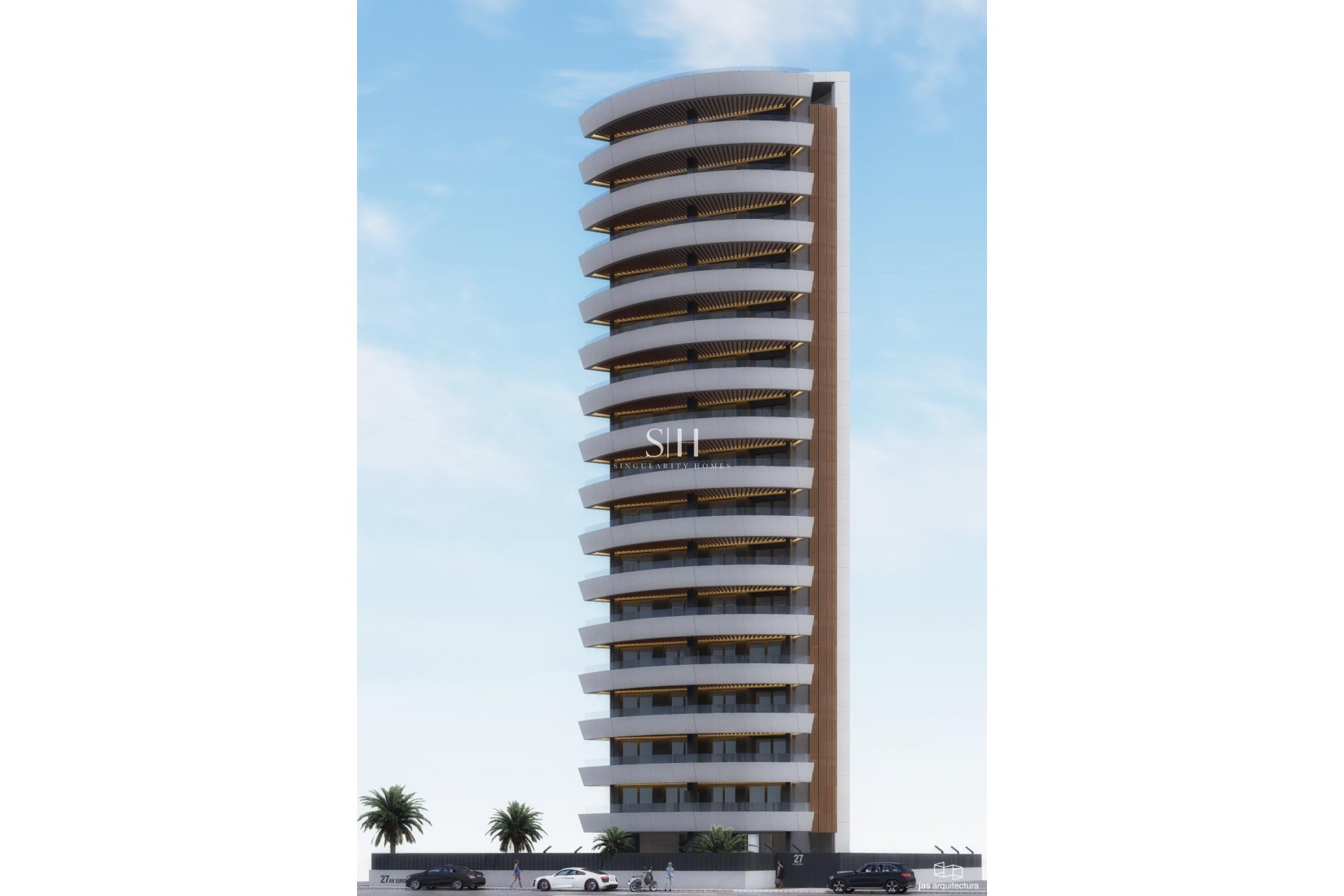 Nieuwbouw Woningen - Appartement / flat - Calpe - Playa Cantal Roig