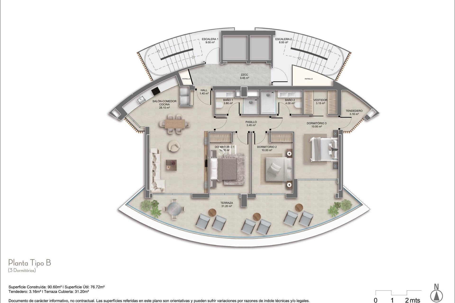 Nieuwbouw Woningen - Appartement / flat - Calpe - Playa Cantal Roig