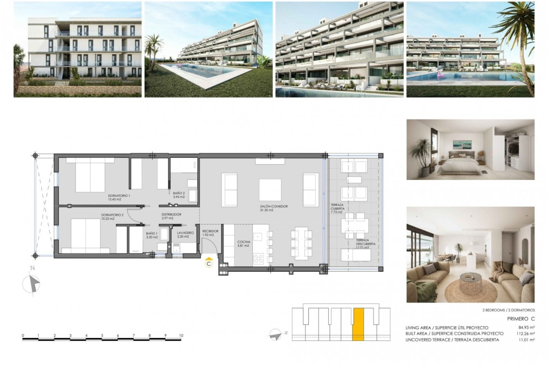 Nieuwbouw Woningen - Appartement / flat - Cartagena - Mar De Cristal