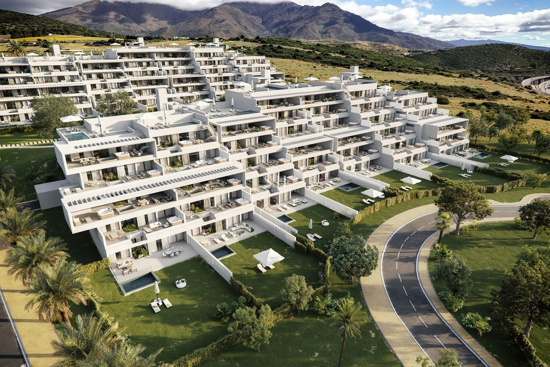 Nieuwbouw Woningen - Appartement / flat - Casares - Alcazaba Lagoon