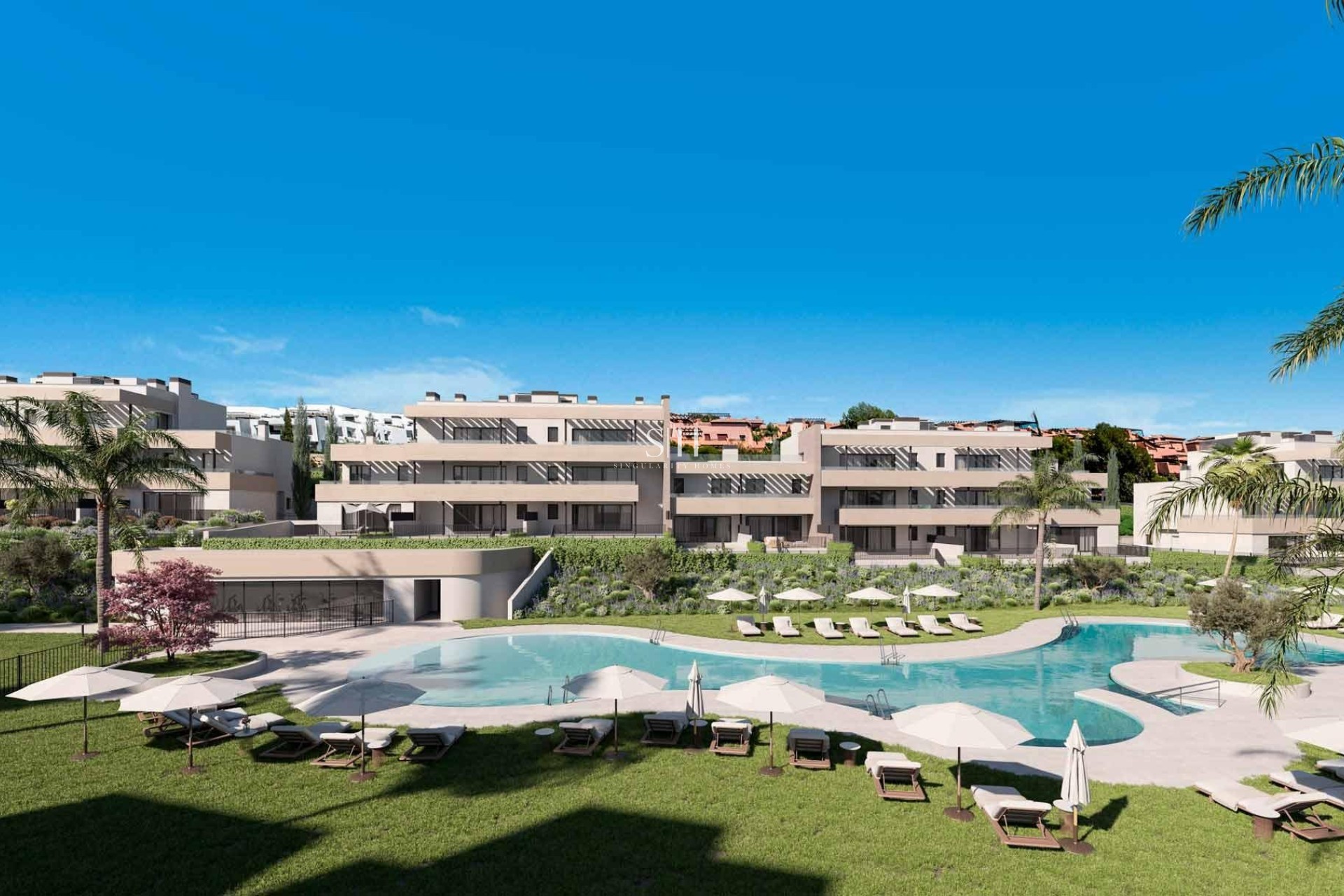 Nieuwbouw Woningen - Appartement / flat - Casares - Casares Costa