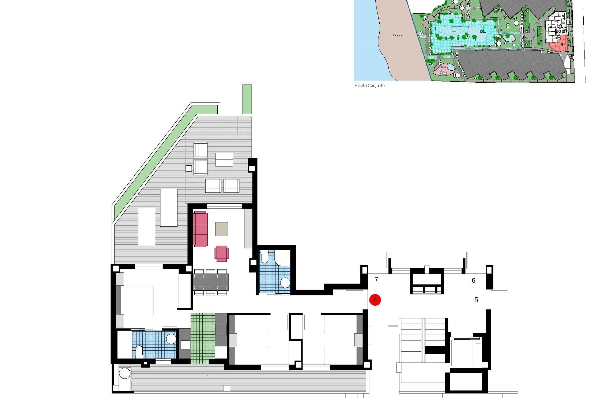 Nieuwbouw Woningen - Appartement / flat - Denia - Las Marinas