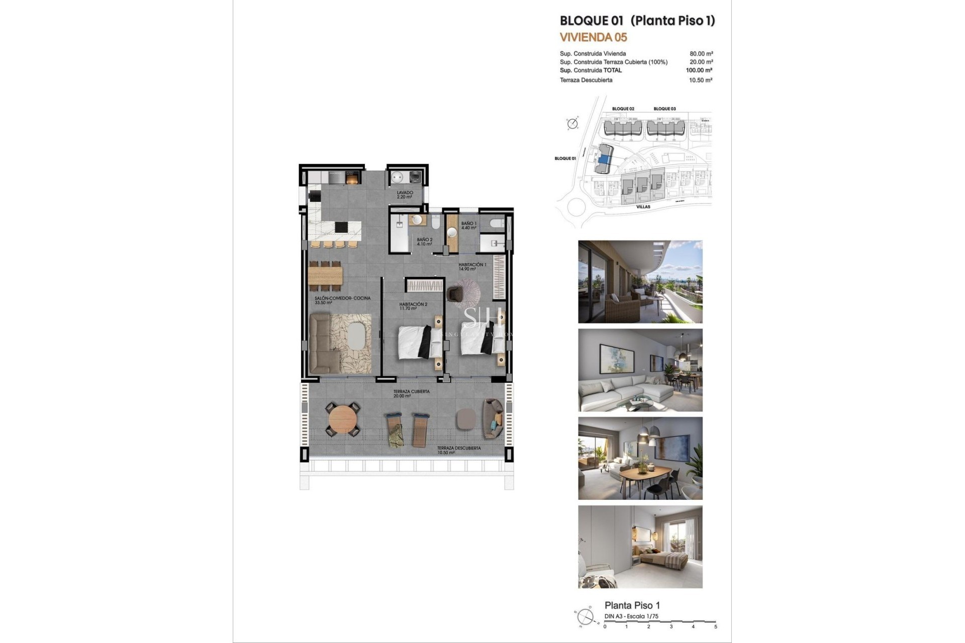Nieuwbouw Woningen - Appartement / flat - Finestrat - Campana Garden