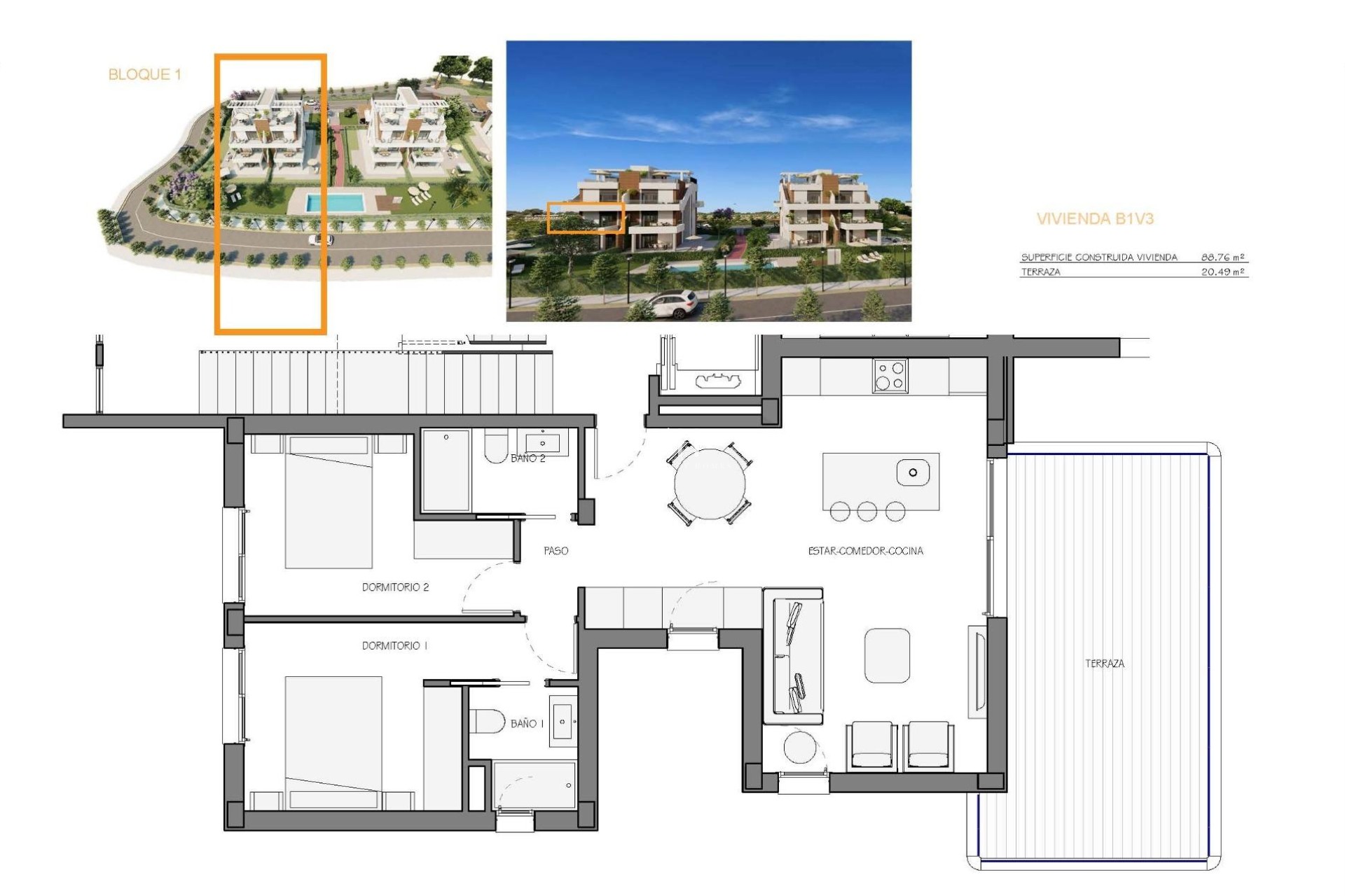 Nieuwbouw Woningen - Appartement / flat - Fuente Álamo - Hacienda del Alamo