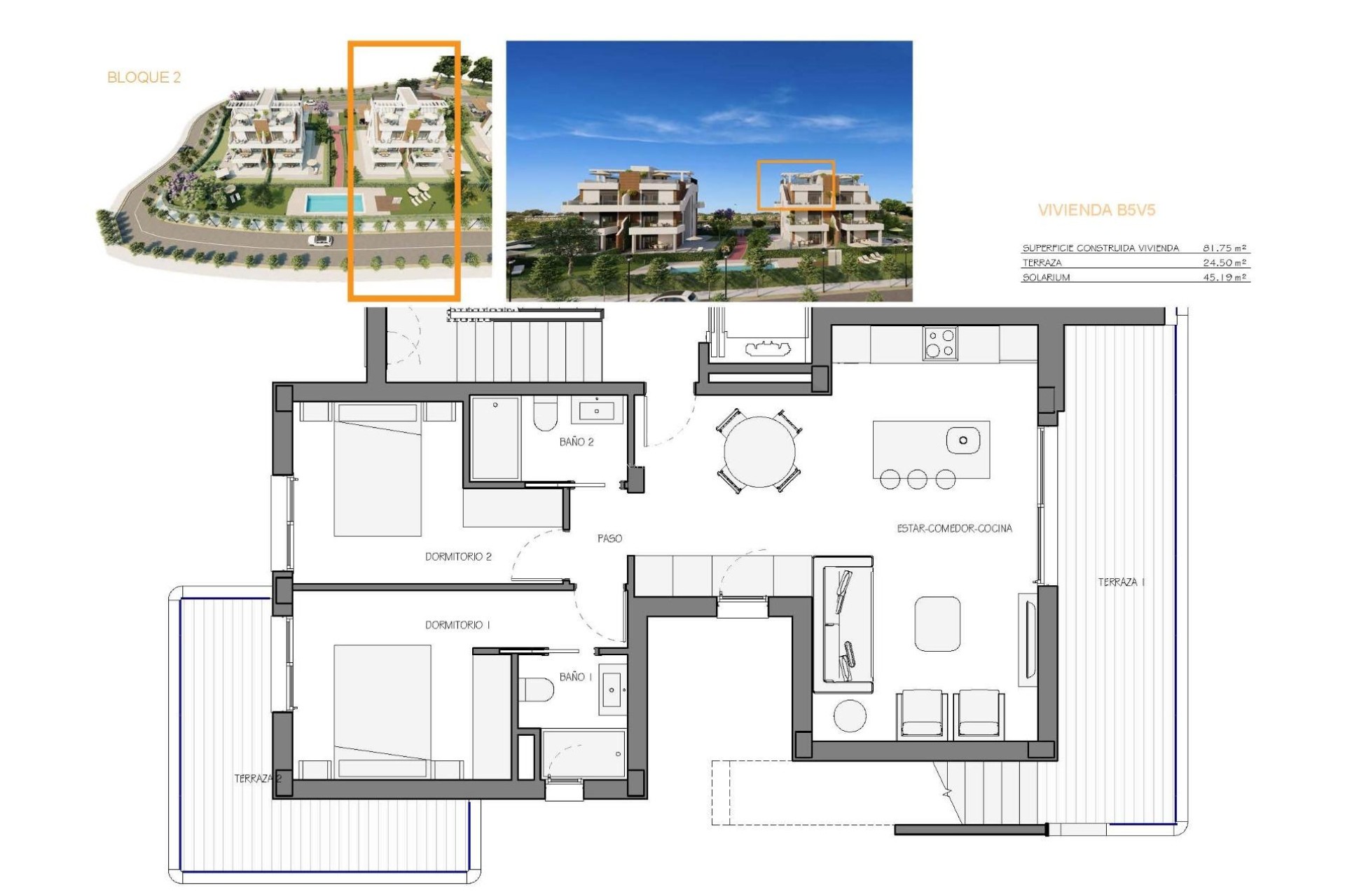 Nieuwbouw Woningen - Appartement / flat - Fuente Álamo - Hacienda del Alamo