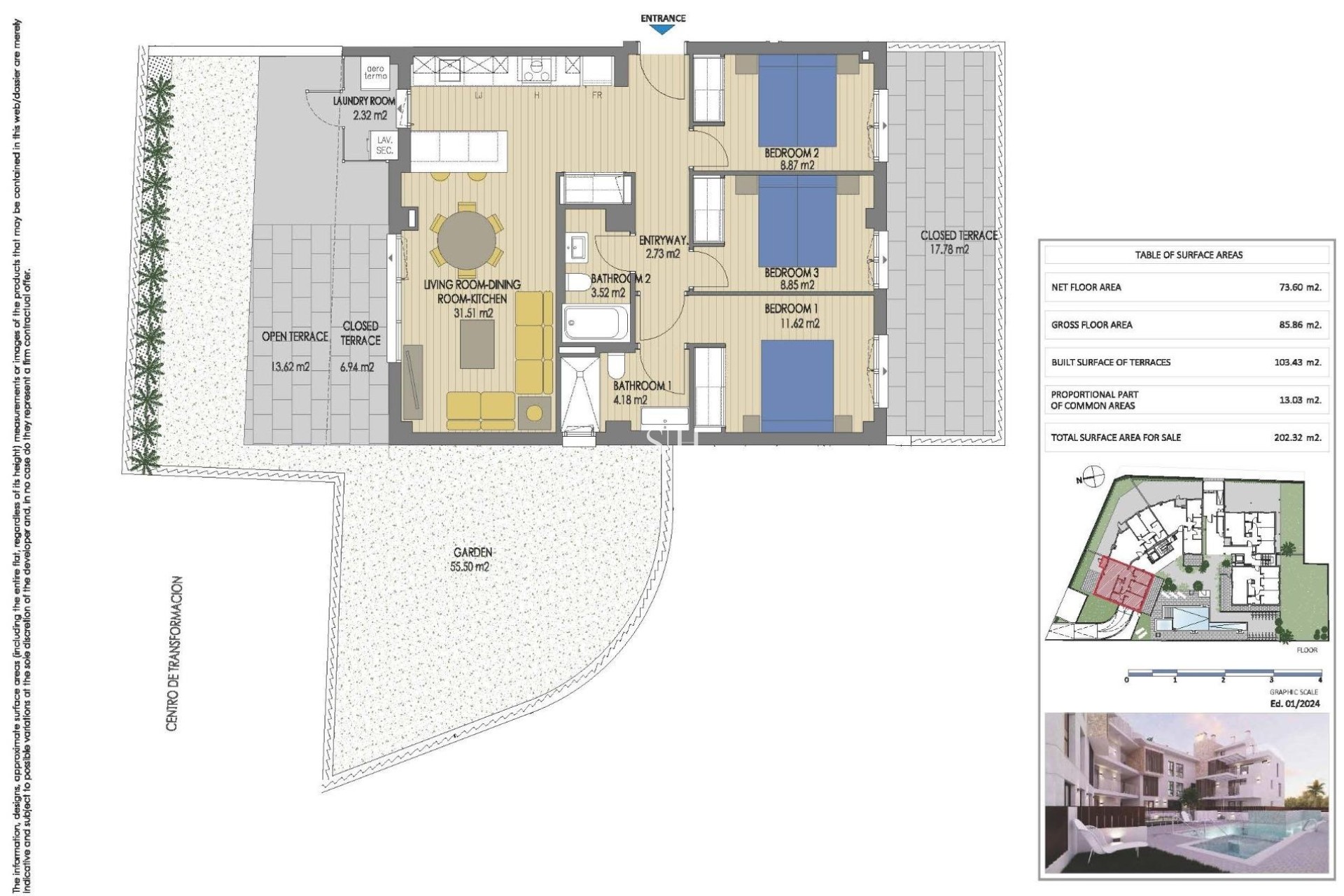 Nieuwbouw Woningen - Appartement / flat - Jávea - Cala Blanca