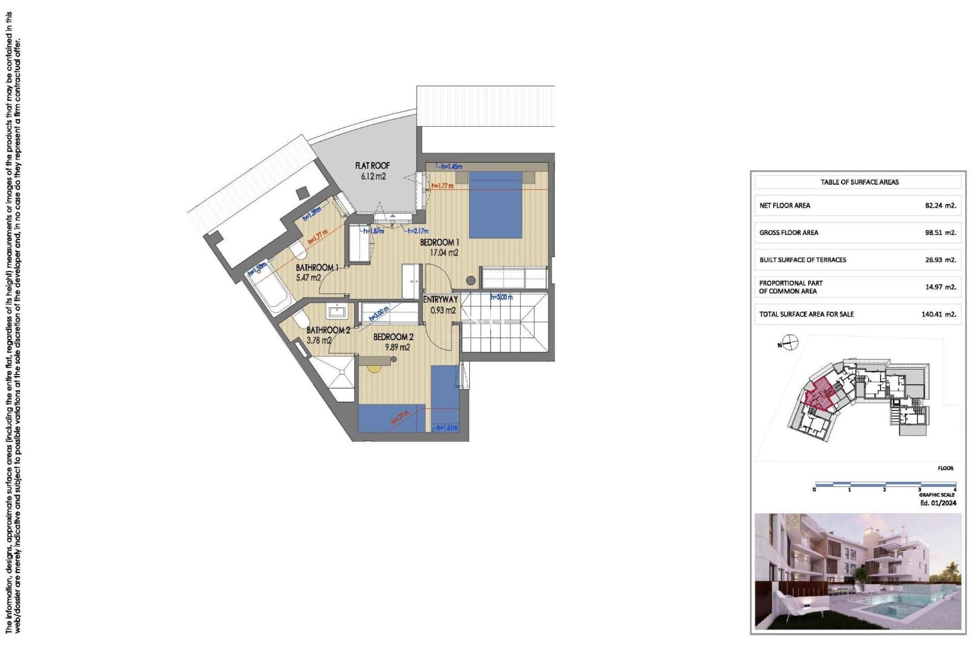 Nieuwbouw Woningen - Appartement / flat - Jávea - Cala Blanca